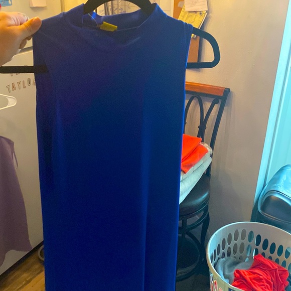 Blue Collared Sundress - Picture 1 of 2